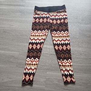 Eye Candy Geometric Patterned Kids Leggings